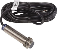 Telemecanique Sensors - 5mm Detection, Cylinder, Inductive Proximity Sensor - 2 Wires, 12 VDC, 12 VDC, 48 VDC, 18mm Wide - Benchmark Tooling