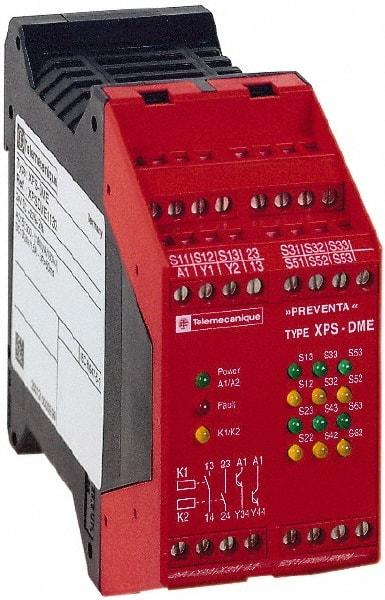 Schneider Electric - 24 VDC, Electromechanical & Solid State Screw Clamp General Purpose Relay - 6 Amp at 28 VDC, 45mm Wide x 99mm High x 114mm Deep - Benchmark Tooling