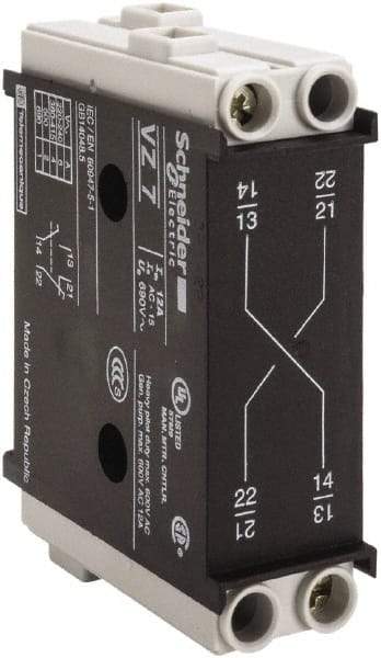 Square D - Starter Auxiliary Contact Block Module - For Use with Tesys Enclosed Starters, VCF & VBF Enclosures - Benchmark Tooling