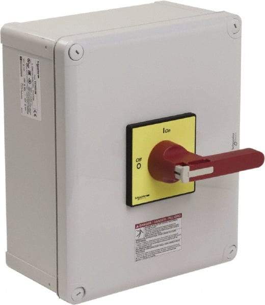 Square D - 3 Phase, 3 Pole, 1 & 12, Enclosed Cam & Disconnect Switch - PVC - Benchmark Tooling