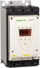 Schneider Electric - 62 Amp, 208 to 600 Coil VAC, 50/60 Hz, IEC Motor Starter - 1 Phase Hp: 15 at 208 Volt, 20 at 230 Volt, 3 Phase Hp: 40 at 460 Volt, 50 at 575 Volt - Benchmark Tooling