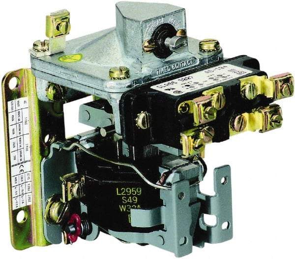 Schneider Electric - 0.1 sec to 1 min Indoor Pneumatic Timer - 600 VAC, 50/60 Hz, - Benchmark Tooling