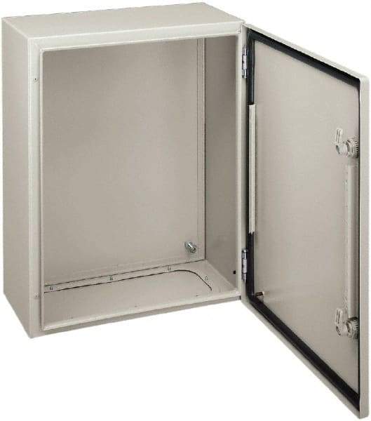 Schneider Electric - Steel Standard Enclosure Hinge Cover - NEMA 4, 400mm Wide x 400 mm High x 200mm Deep - Benchmark Tooling