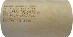 Parker - Replacement Filter Element - 0.01 µ Rating, 7" High, For Use with Parker 6002, 6904, 8002, 8003, 8004 Filter Series - Benchmark Tooling
