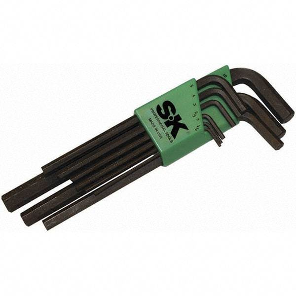 SK - Hex Key Sets - 9PC METRIC HEX KEY SET - Benchmark Tooling