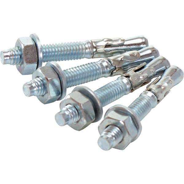 Vestil - Concrete Anchors   Type: Screw Anchor    Diameter (Inch): 3/8 - Benchmark Tooling