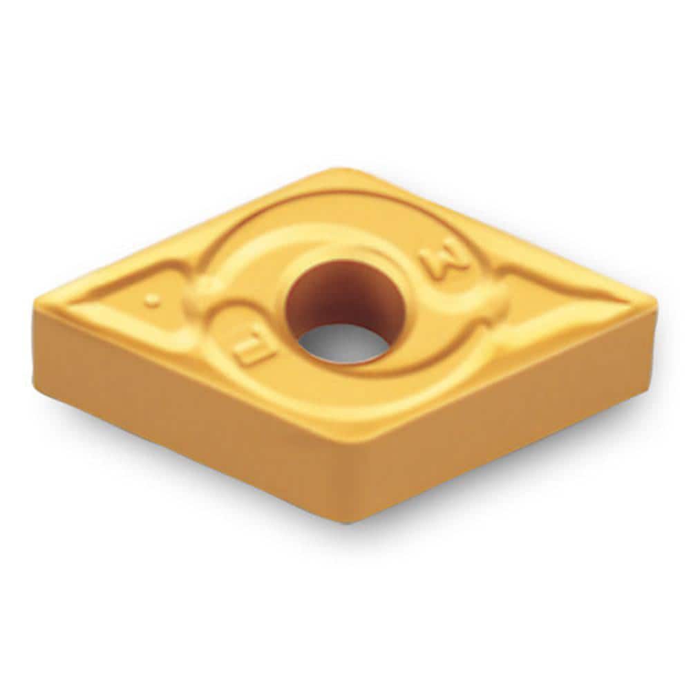 Turning Insert:  DNMG432MP TT5100,  Solid Carbide TiCN, Al2O3 & TiN Finish,  Neutral,  0.6100″ Long,  1/2″ Inscribed Circle,  0.0310″ Corner Radius,  55.0 &deg N/A Diamond,  Series  DNMG