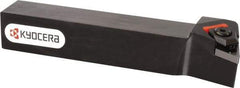 Kyocera - WTKN, Left Hand Cut, 75° Lead Angle, 25mm Shank Height x 25mm Shank Width, Negative Rake Indexable Turning Toolholder - 150mm OAL, TN.. 33.. Insert Compatibility, Series WTKN - Benchmark Tooling