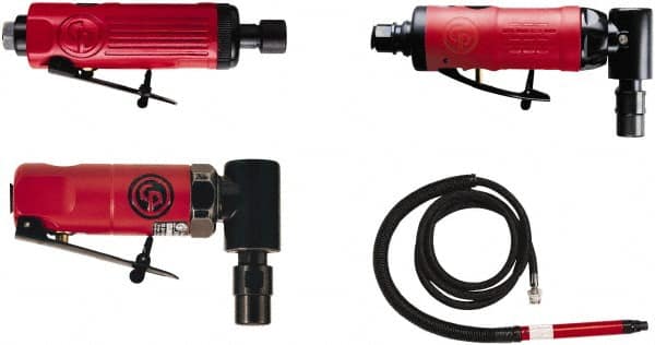 Chicago Pneumatic - 4 Piece, Air Die Grinder Kit - Benchmark Tooling