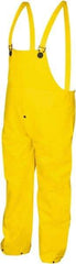 MCR Safety - Size L, Yellow, Rain, Limited Flammability Overall - Snap Ankle, Take Up Snaps Wrist - Benchmark Tooling