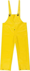 MCR Safety - Size L, Yellow, Rain Overall - Snap Ankle, Take Up Snaps Wrist - Benchmark Tooling