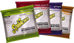 Sqwincher - 2.5 Gal Pack Assorted Flavors Activity Drink - Powdered, Yields 2.2 Gal - Benchmark Tooling