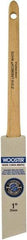 Wooster Brush - 1" Angled Hog Sash Brush - 2-3/16" Bristle Length, 6-1/2" Maple Rattail Handle - Benchmark Tooling