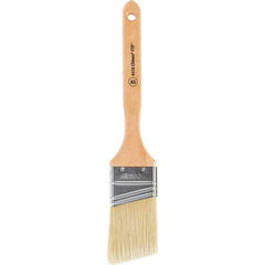 Wooster Brush - 2" Angled Synthetic Sash Brush - 2-11/16" Bristle Length, 7-7/8" Maple Fluted Handle - Benchmark Tooling