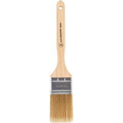 Wooster Brush - 2" Flat Synthetic Sash Brush - 2-11/16" Bristle Length, 7-7/8" Maple Fluted Handle - Benchmark Tooling