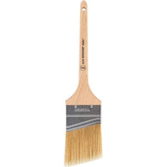 Wooster Brush - 2-1/2" Angled Synthetic Sash Brush - 2-11/16" Bristle Length, 8" Maple Rattail Handle - Benchmark Tooling