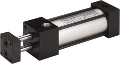 Norgren - 3" Stroke x 1-1/2" Bore Double Acting Air Cylinder - 1/4 Port, 250 Max psi, -20 to 200°F - Benchmark Tooling