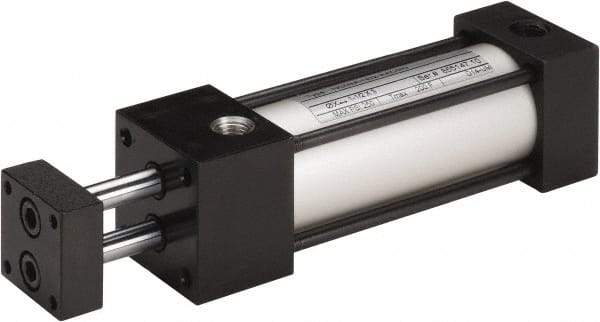 Norgren - 2" Stroke x 2-1/2" Bore Double Acting Air Cylinder - 1/4 Port, 250 Max psi, -20 to 200°F - Benchmark Tooling