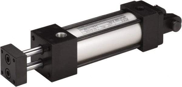 Norgren - 1" Stroke x 2" Bore Double Acting Air Cylinder - 1/4 Port, 250 Max psi, -20 to 200°F - Benchmark Tooling