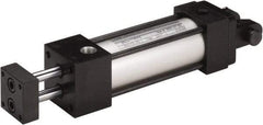 Norgren - 8" Stroke x 2-1/2" Bore Double Acting Air Cylinder - 1/4 Port, 250 Max psi, -20 to 200°F - Benchmark Tooling