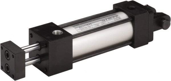 Norgren - 2" Stroke x 2-1/2" Bore Double Acting Air Cylinder - 1/4 Port, 250 Max psi, -20 to 200°F - Benchmark Tooling