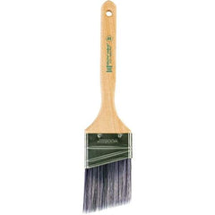 Wooster Brush - 2-1/2" Angled Synthetic Sash Brush - 2-15/16" Bristle Length, 7.88" Maple Fluted Handle - Benchmark Tooling