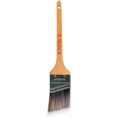 Wooster Brush - 2" Angled Nylon/Polyester Sash Brush - 2-7/16" Bristle Length, 8" Maple Rattail Handle - Benchmark Tooling