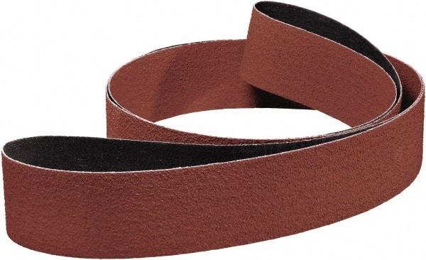 3M - 2" Wide x 48" OAL, 80 Grit, Ceramic Abrasive Belt - Ceramic, Coated, Cloth Backing, Series 963G - Benchmark Tooling