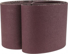 3M - 6" Wide x 48" OAL, 80 Grit, Aluminum Oxide Abrasive Belt - Aluminum Oxide, Coated, Cloth Backing, Series 341D - Benchmark Tooling