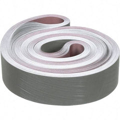 3M - 3" Wide x 132" OAL, A16 Grit, Aluminum Oxide Abrasive Belt - Aluminum Oxide, Coated, Cloth Backing, Wet, Series 307EA - Benchmark Tooling