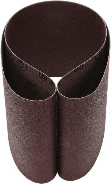 3M - 6" Wide x 48" OAL, 60 Grit, Aluminum Oxide Abrasive Belt - Aluminum Oxide, Coated, Cloth Backing, Series 341D - Benchmark Tooling