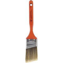 Wooster Brush - 2" Angled Nylon/Polyester Sash Brush - 2-11/16" Bristle Length, 7-3/16" Wood Fluted Handle - Benchmark Tooling