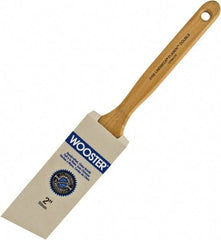 Wooster Brush - 2" Angled Hog Sash Brush - 2-11/16" Bristle Length, 7-7/8" Maple Fluted Handle - Benchmark Tooling