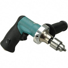 Dynabrade - 1/4" Keyed Chuck - Pistol Grip Handle, 1,000 RPM, 0.4 hp, 90 psi - Benchmark Tooling