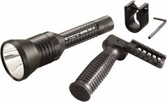 Streamlight - White LED Bulb, 200 Lumens, Industrial/Tactical Flashlight - Black Aluminum Body, 2 CR123A Lithium Batteries Included - Benchmark Tooling