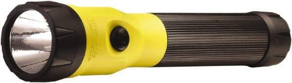 Streamlight - White LED Bulb, 385 Lumens, Industrial/Tactical Flashlight - Yellow Plastic Body, 1 AA Battery Included - Benchmark Tooling