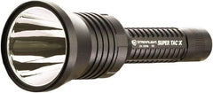 Streamlight - White LED Bulb, 200 Lumens, Industrial/Tactical Flashlight - Black Aluminum Body, 2 CR123A Lithium Batteries Included - Benchmark Tooling