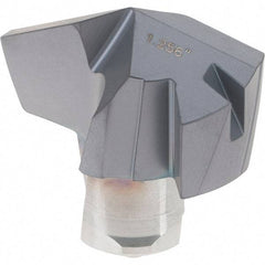 Iscar - Series ICP, 31.9mm Diam Grade IC908 Replaceable Drill Tip - Carbide, TiAlN/TiN Finish, 31 Seat Size - Benchmark Tooling