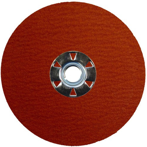 5X5/8-11 60G CER RESIN FIBER DISC - Benchmark Tooling