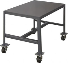 Durham - Mobile Work Bench - Steel, Gray, 36" Long x 24" Deep x 30" High - Benchmark Tooling