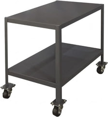 Durham - Mobile Work Bench - Steel, Gray, 72" Long x 36" Deep x 36" High - Benchmark Tooling