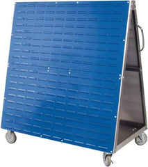 Triton - 29-3/4 Inches Wide x 51-1/2 Inches High x 48 Inches Deep A-Frame Pegboard & Louvered Panel - 650 Lbs. Load Limit, 32 Square Ft. Surface Area - Benchmark Tooling