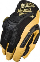 Mechanix Wear - Size XL (11) Leather/TPR General Protection Work Gloves - For General Purpose, Uncoated, Hook & Loop Cuff, Full Fingered, Black, Paired - Benchmark Tooling