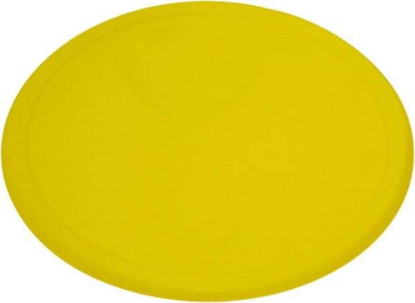 Rubbermaid - 13" Wide, Round Polyethylene Lid - Use with FG572600, FG572624, FG572700, FG572724, FG572800, FG572824, FG572900, FG572924 - Benchmark Tooling