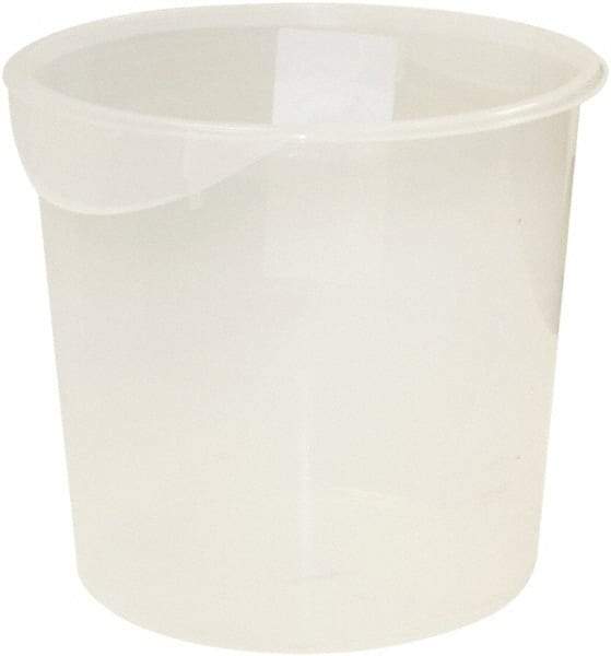 Rubbermaid - Round, Clear Polypropylene Food Storage Container - 11.9" High x 13.1" Wide - Benchmark Tooling