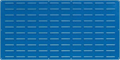 Triton - 48" Wide x 24" High, Blue Louvered Bin Panel - Use with LocBin - Benchmark Tooling