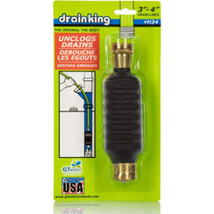 Drain Cleaning Accessories; Type: Drain Cleaner; For Use With: Main Drains; Basement Drains; Outside Deck Drains; For Use With: Main Drains; Basement Drains; Outside Deck Drains; Type: Drain Cleaner; For Use With: Main Drains; Basement Drains; Outside Dec