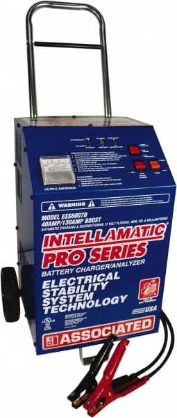 Associated Equipment - 12 Volt Automatic Charger/Maintainer - 40 Amps, 130 Starter Amps - Benchmark Tooling