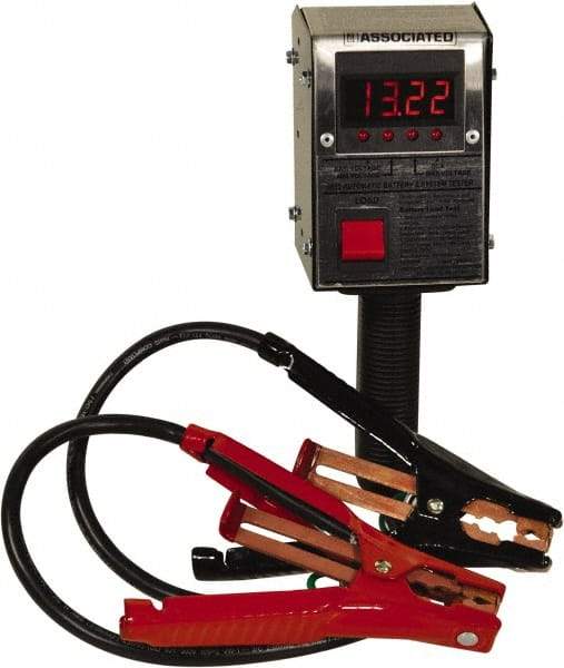 Associated Equipment - 12 Volt Battery Load Tester - 200 to 1,100 CCA Range, 2' Cable - Benchmark Tooling