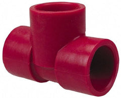 NIBCO - 3/4" PVDF Plastic Pipe Socket Tee - Schedule 80, S x S x S End Connections - Benchmark Tooling